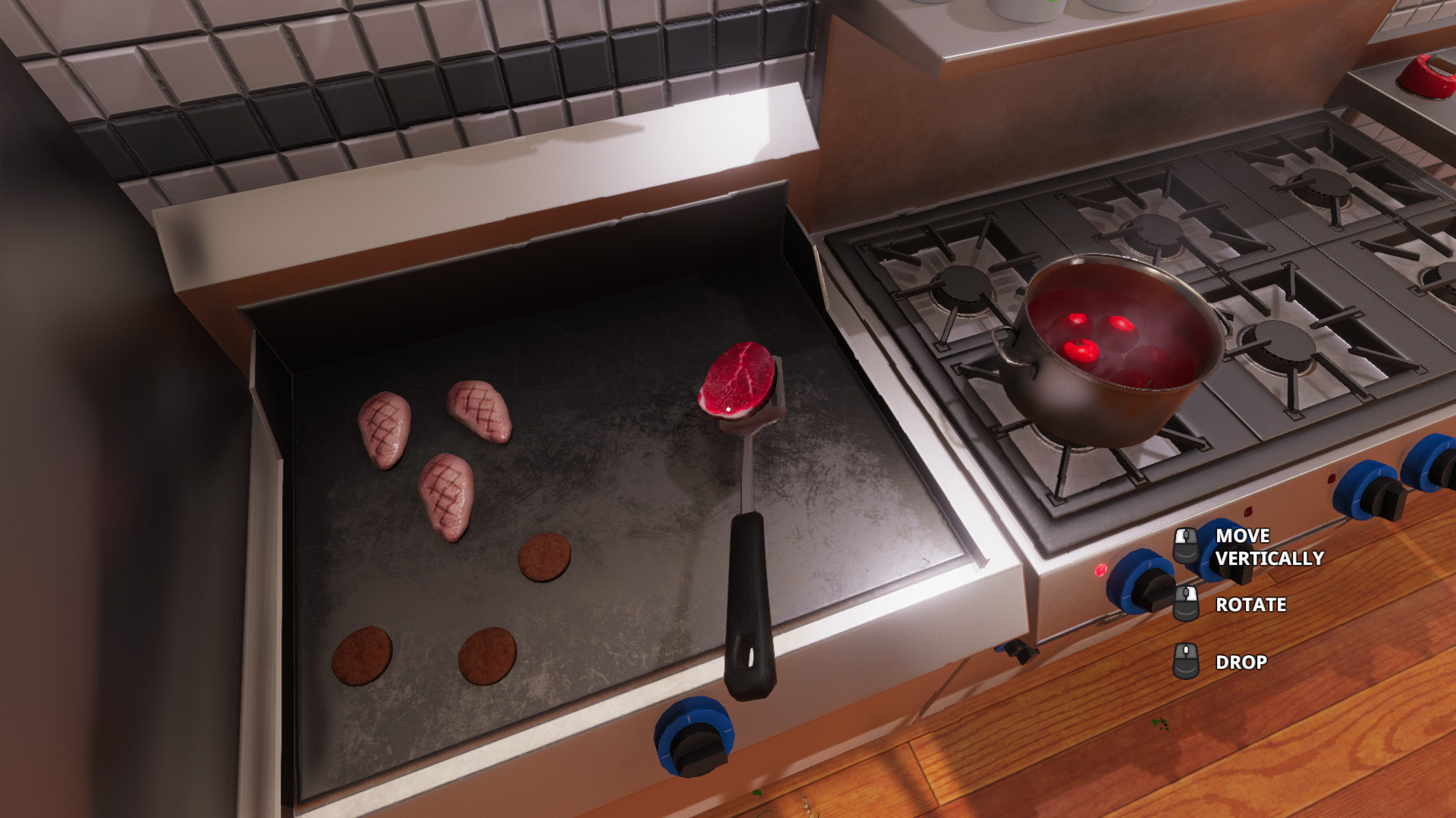 cooking simulator switch