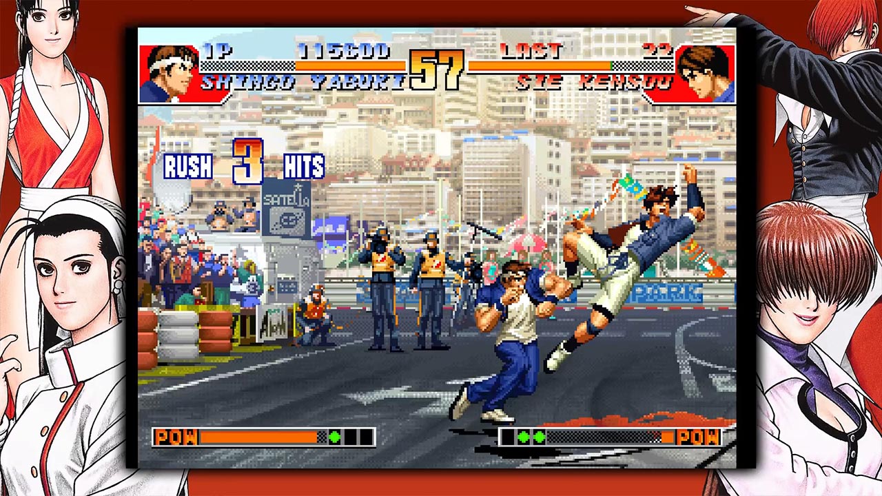 kof 97 stages
