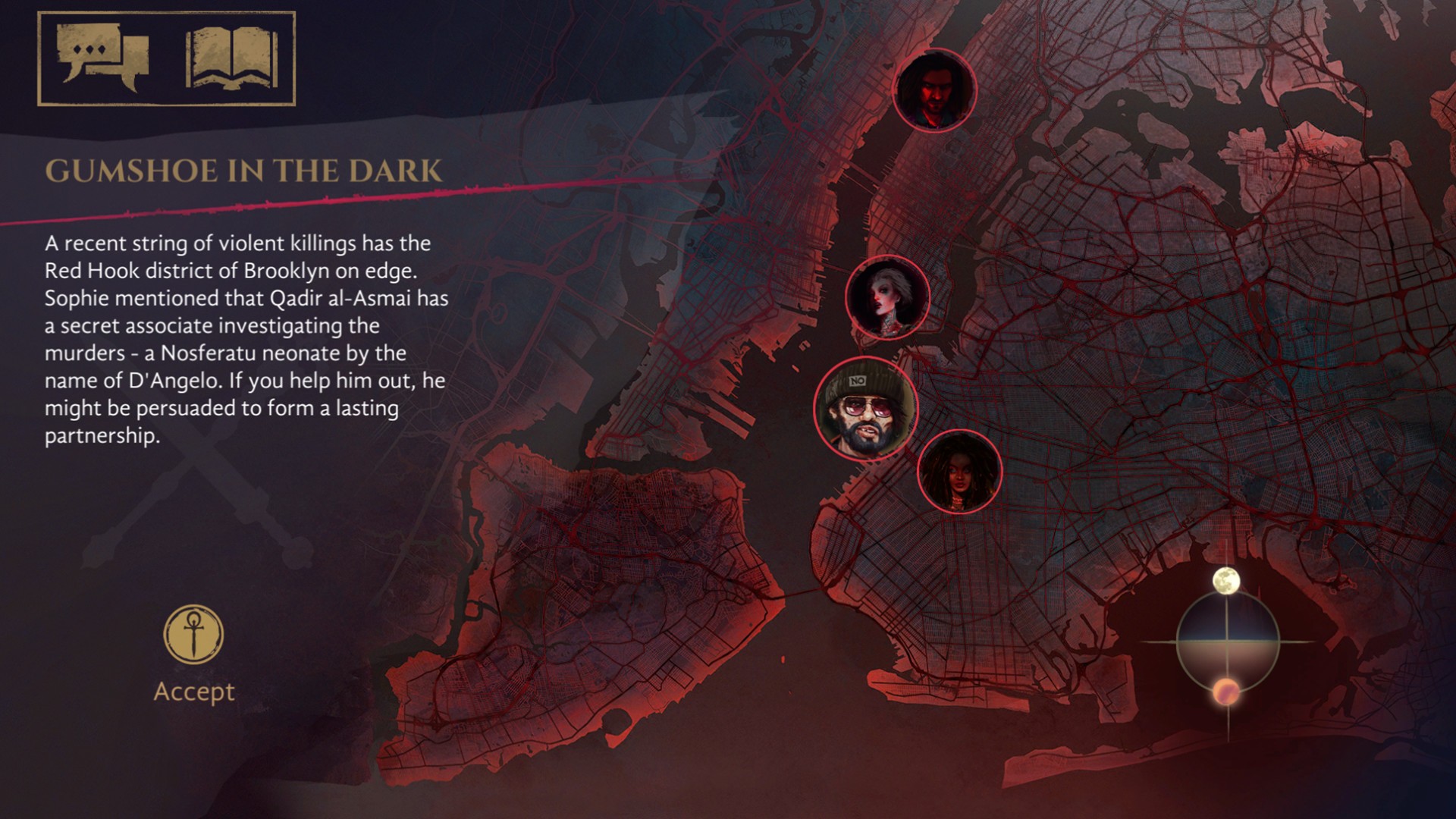 Vampire the Masquerade Coteries and Shadows of New York - PS4 —